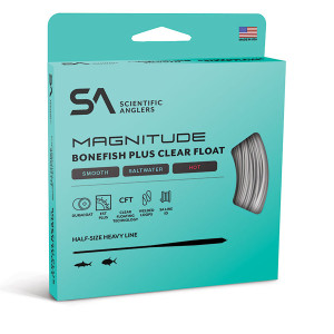 Scientific Anglers Magnitude Smooth Bonefish Plus Full Clear Floating Fly Line in Clear